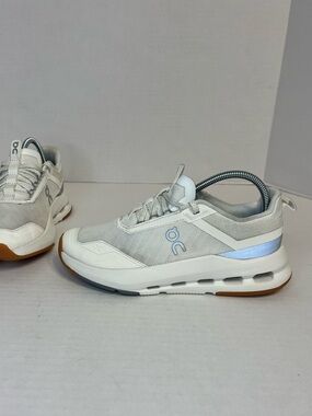 On Cloudnova Form in "Ivory/Apollo" colorway size 4Y Women’s Size 6